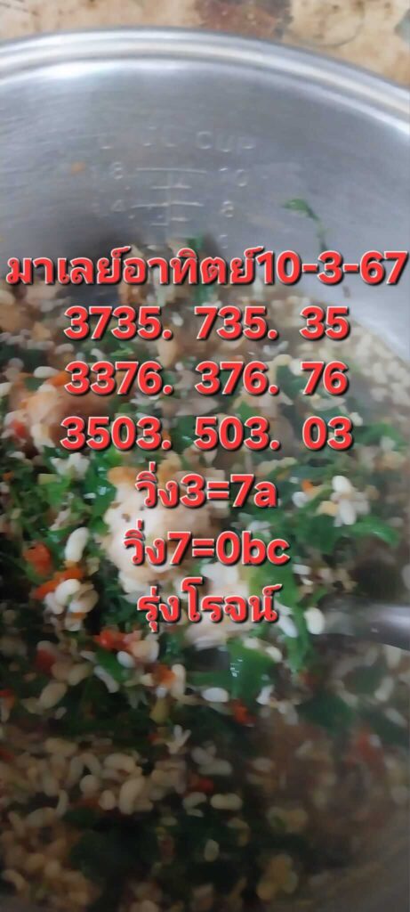 หวยมาเลย์ 10-3-67 ชุด 1