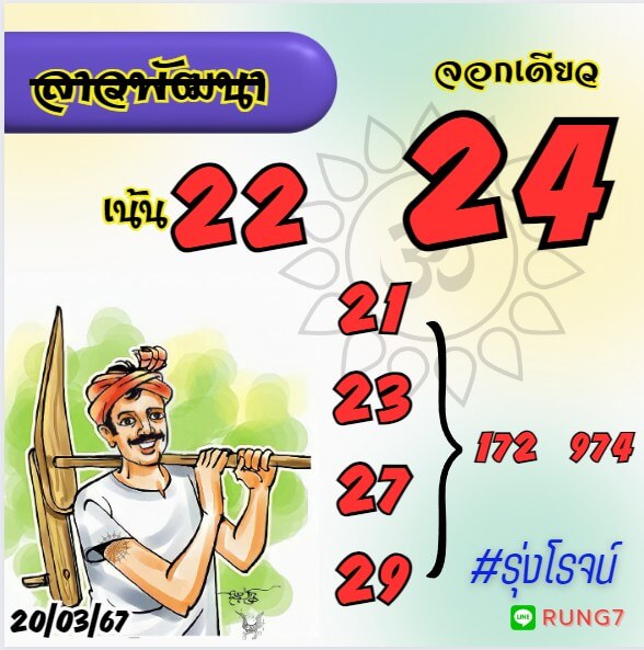 หวยลาว 22-3-67 ชุด3