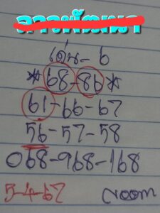 แนวทางหวยลาว 5/4/67 ชุดที่ 4