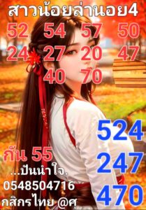 แนวทางหวยฮานอย 4/4/67 ชุดที่ 5