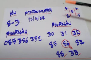 แนวทางหวยลาว 12/4/67 ชุดที่ 10