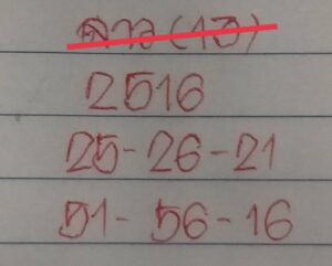 แนวทางหวยลาว 13/5/67 ชุดที่ 5