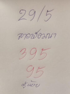 แนวทางหวยลาว 29/5/67 ชุดที่ 7