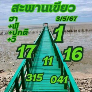 แนวทางหวยฮานอย 3/5/67 ชุดที่ 8