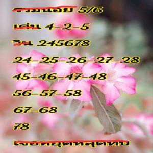 แนวทางหวยฮานอย 5/6/67 ชุดที่ 3