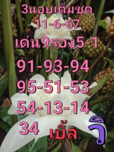 แนวทางหวยฮานอย 11/6/67 ชุดที่ 8