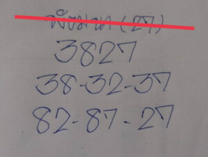 แนวทางหวยลาว 27/11/67 ชุดที่ 6