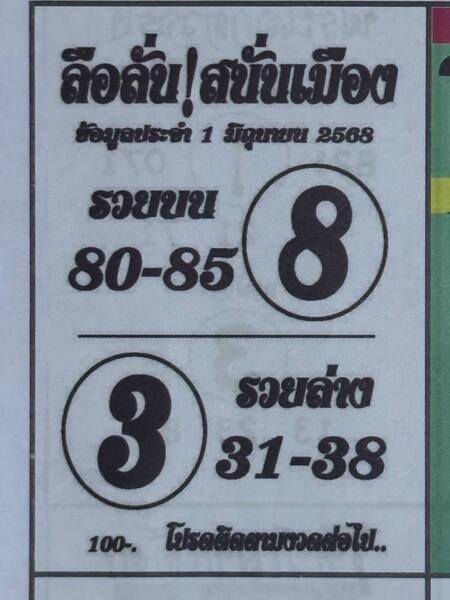 ลือลั่นสนั่นเมือง 1/6/68