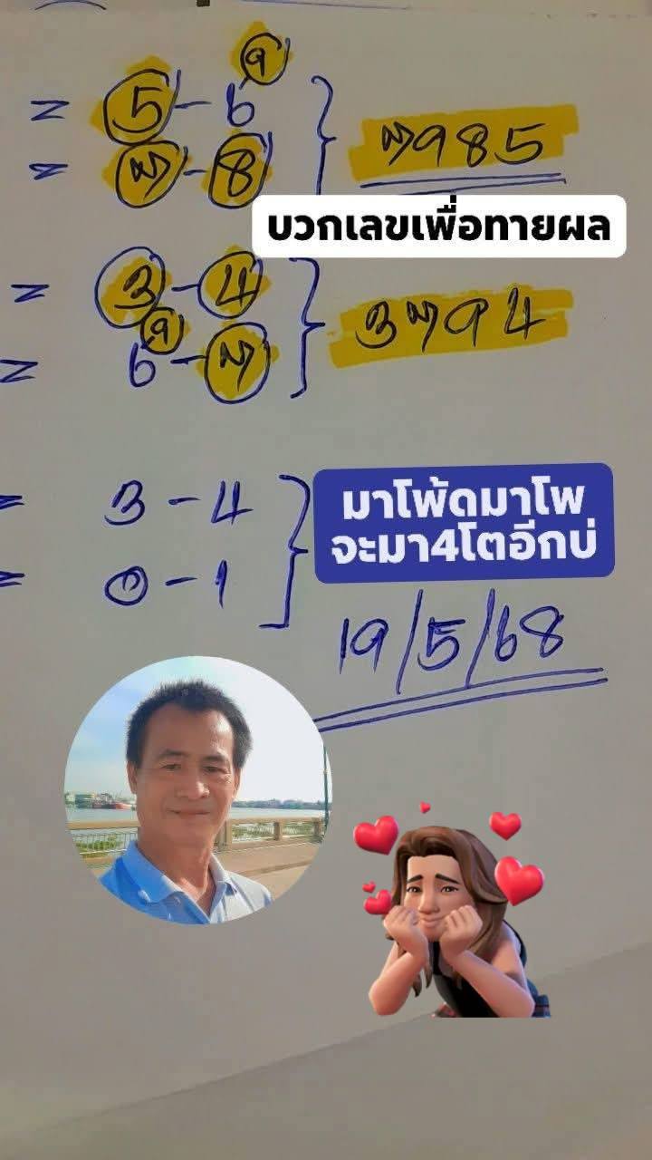 แนวทางหวยลาว 19/5/68-4