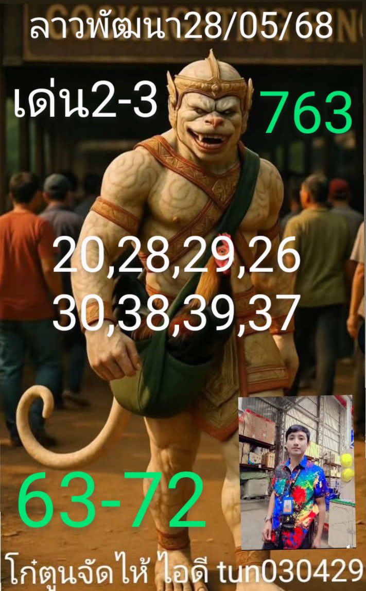 แนวทางหวยลาว 28/5/68-2