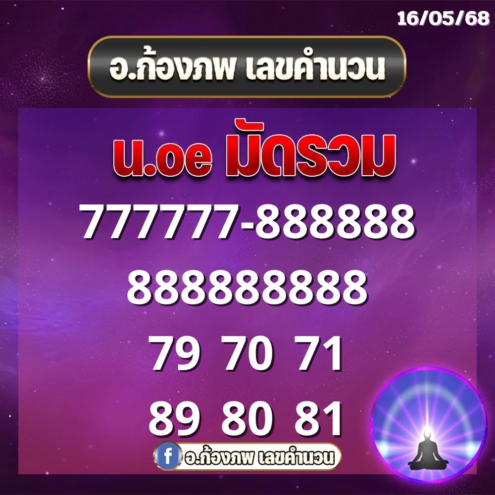 หวยฮานอย 16-5-68-9
