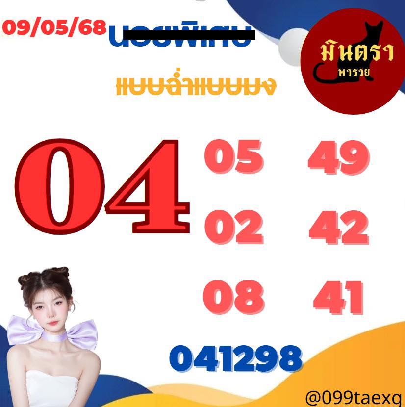 แนวทางหวยฮานอย 9/5/68-3