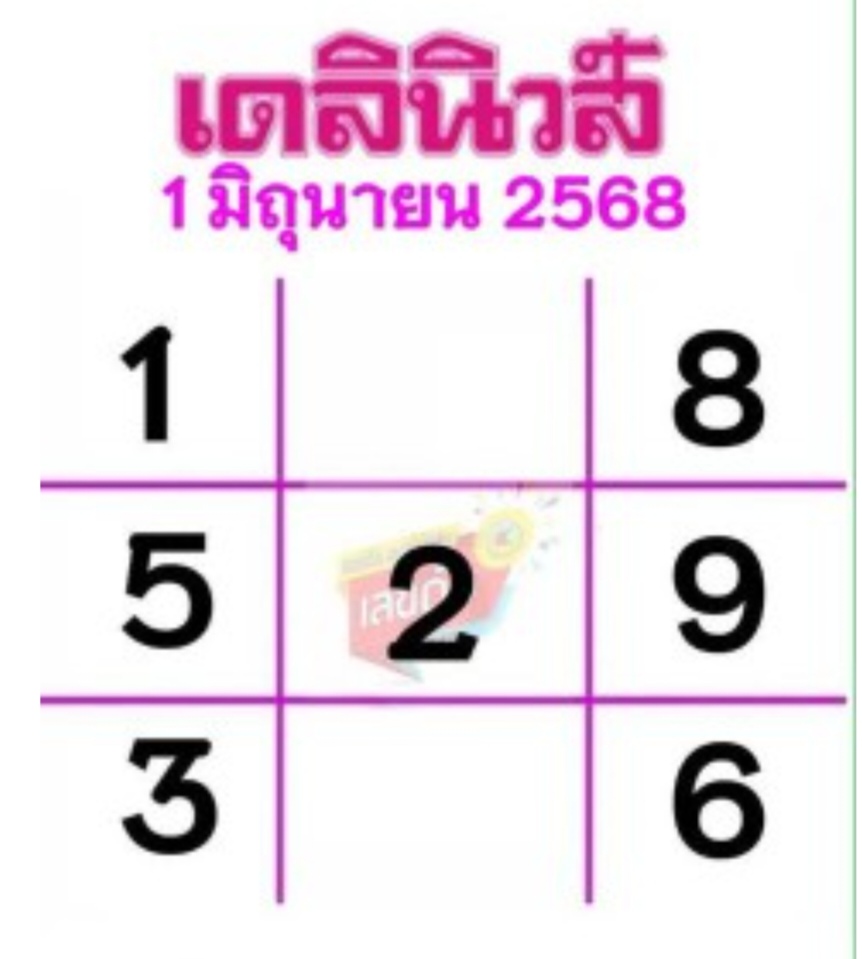 หวยเดลินิวส์ 1/6/68